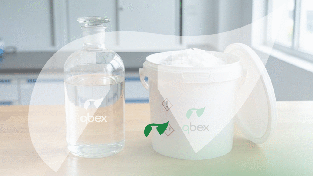 Soda Cáustica Líquida e Soda Cáustica em Escamas