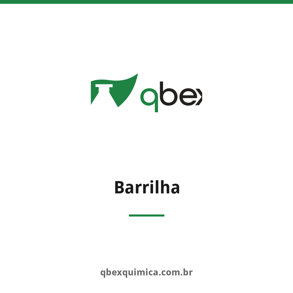 Barrilha — QBEX Química, distribuidora no RJ