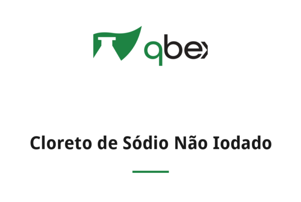 Cloreto de Sódio Não Iodado — QBEX Química, distribuidora no RJ