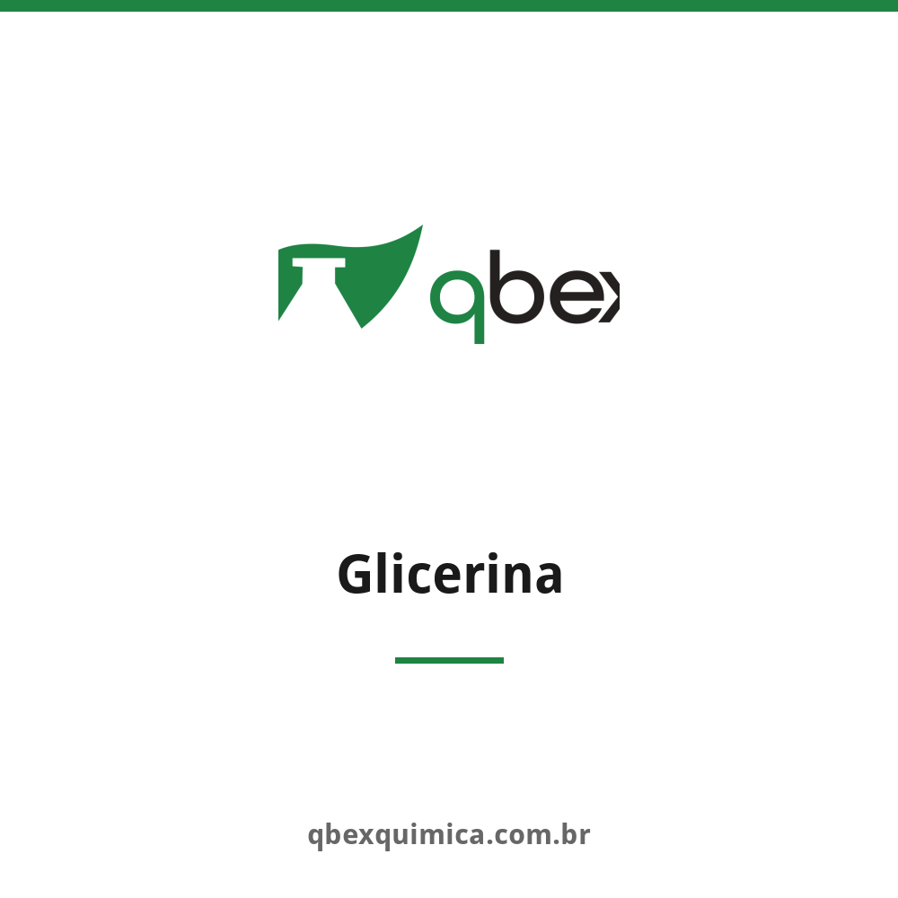 Glicerina — QBEX Química, distribuidora no RJ