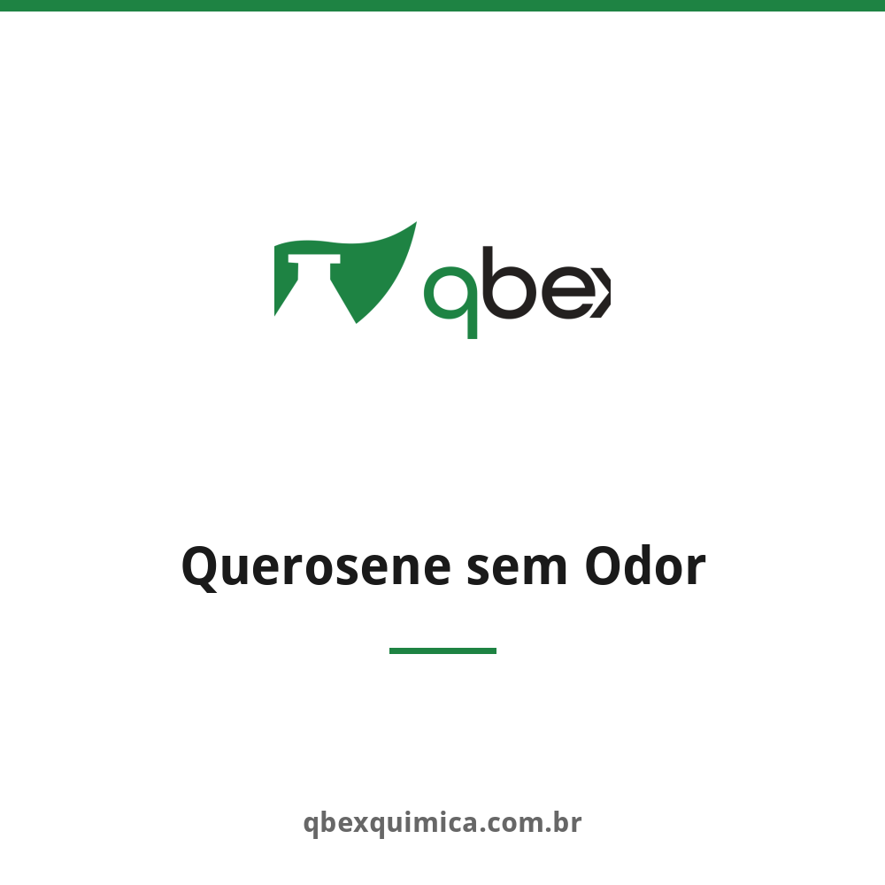 Querosene sem Odor — QBEX Química, distribuidora no RJ